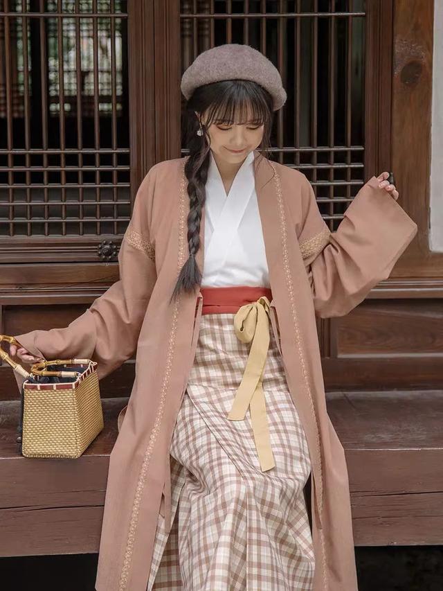 汉风格裙,汉元素女裙气质高级感