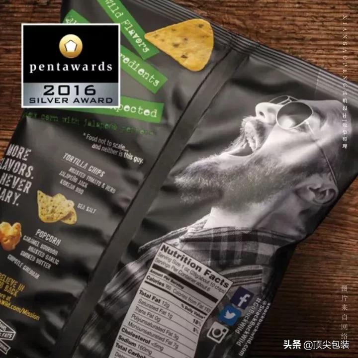 有创意的薯片包装,薯片包装风格