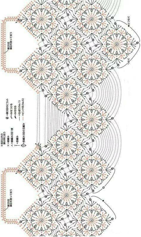 向日葵包包花片钩织图解,100种钩编包包全过程