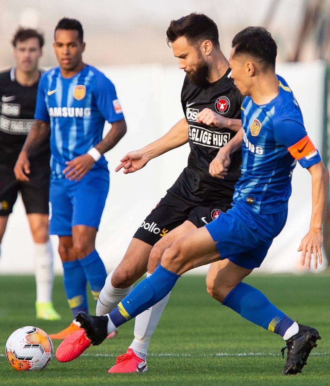 吉翔吴曦李昂合影,吴曦武磊李昂吉翔