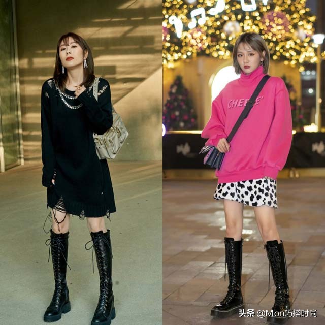 小个子女生穿多长的靴好看,小个子女生适合什么长度的靴子