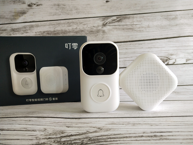 叮零智能视频门铃S套装，让家更安全