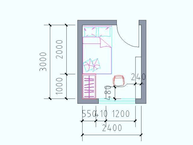 住宅尺寸与格局设计,人体工程学榻榻米高度尺寸