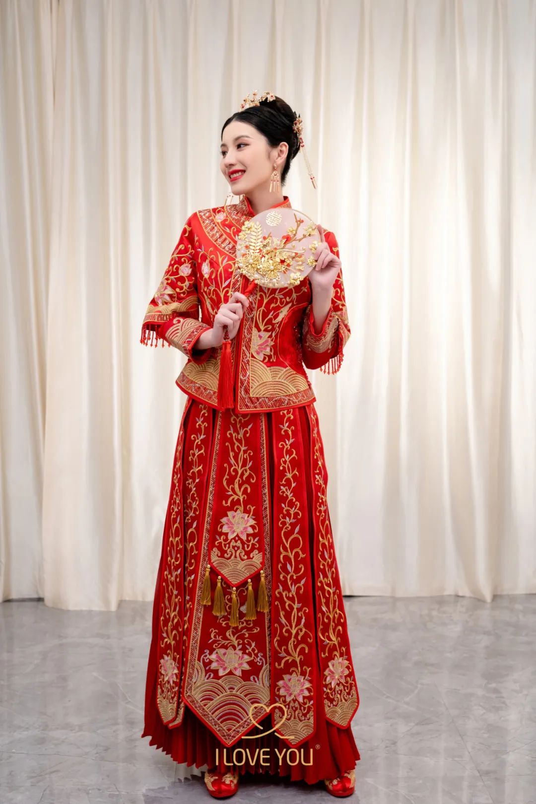 还有哪些好看的中式嫁衣,中式嫁衣惊艳瞬间