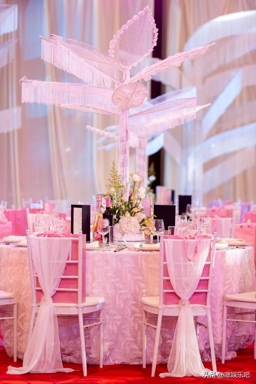 明星婚礼现场布置,张馨予婚礼现场金碧辉煌