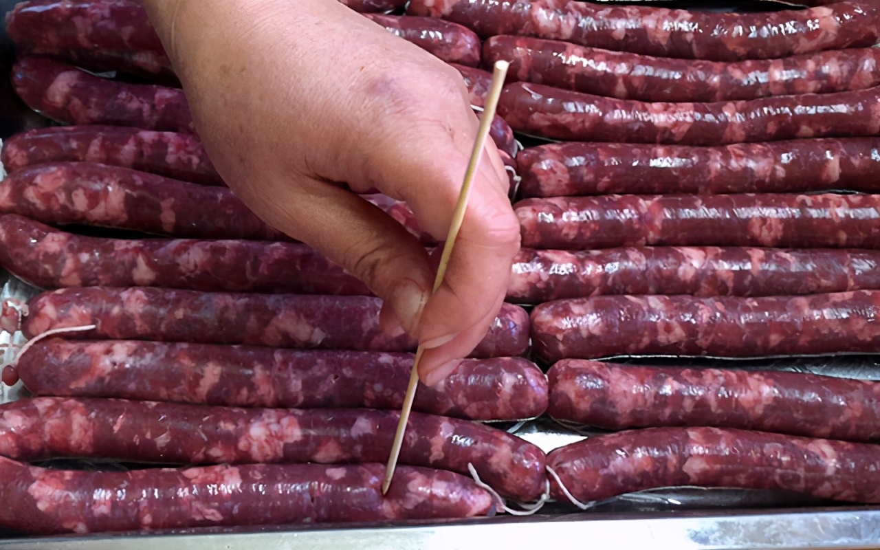 广式腊肠的精准配方,快过年了做腊肠