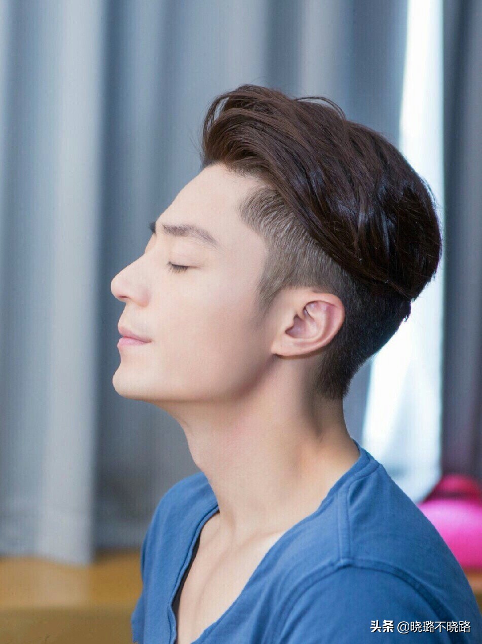 30-35岁大脸男士最佳发型怎么打理,邋遢的发型