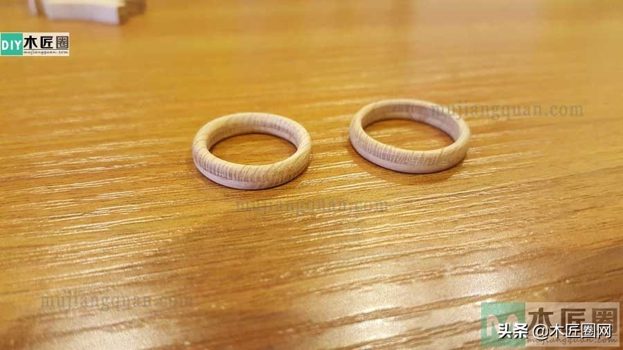 木戒指制作教程,diy手工木制品木工