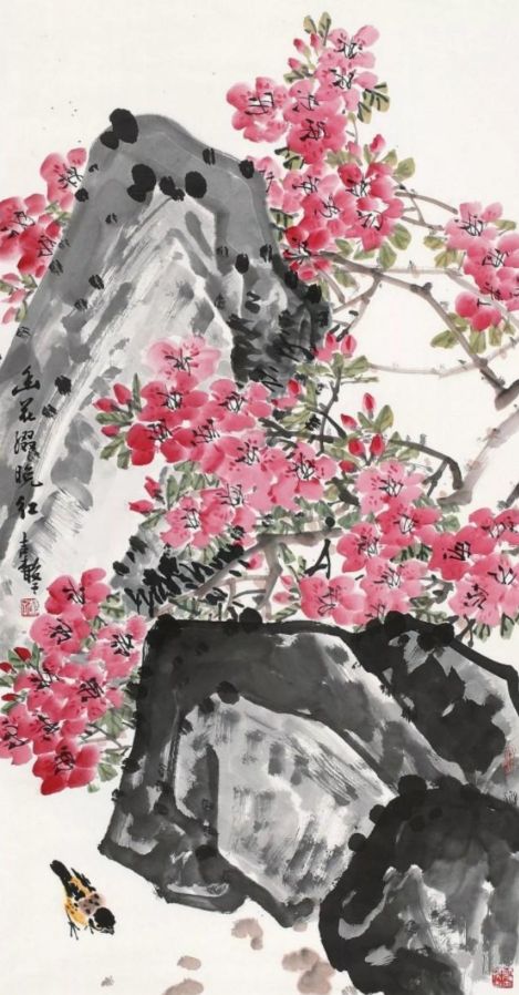 啼血杜鹃诗词,形容杜鹃花的散文