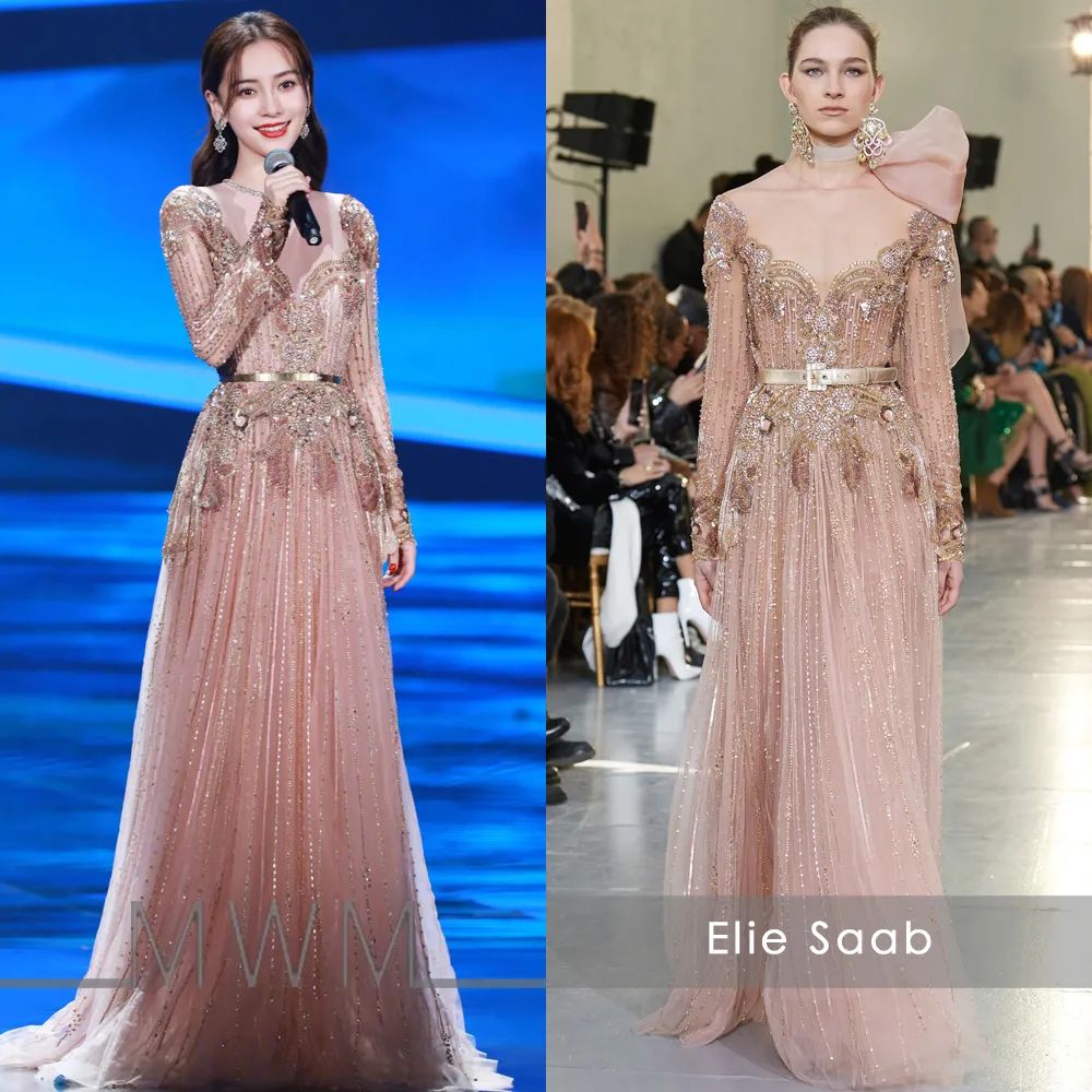 女明星穿eliesaab高定,eliesaab高定给明星穿收费吗