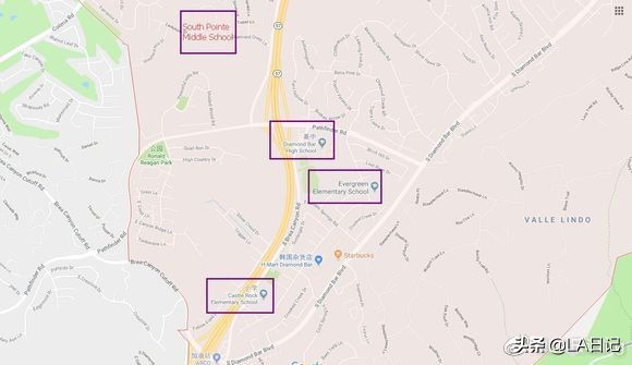 城市介绍洛杉矶,洛杉矶钻石吧景区