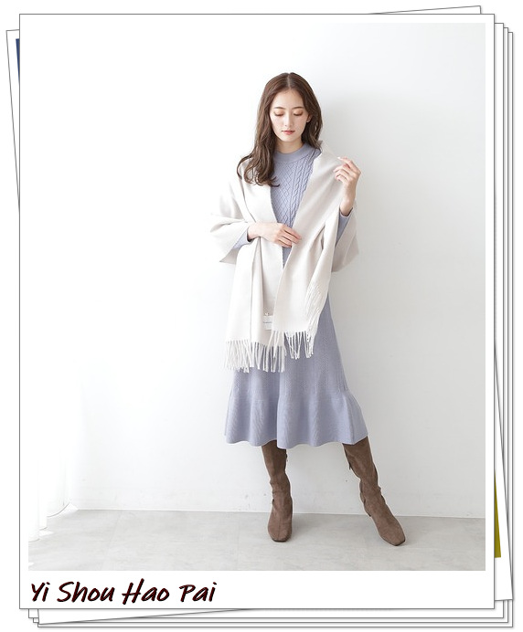 冬季时尚围巾搭配指南图片女,时尚特色的围巾系法冬日必备