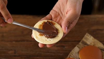 简单网红铜锣烧,可以吃的铜锣烧教程