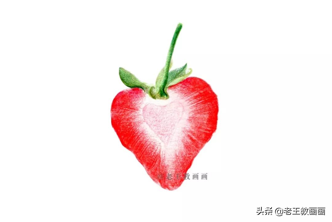 怎么画草莓熊石膏娃娃,怎么画一个草莓超级大又可爱