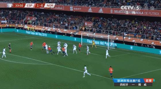 西班牙队独造7球集锦解说,西班牙队险些进球