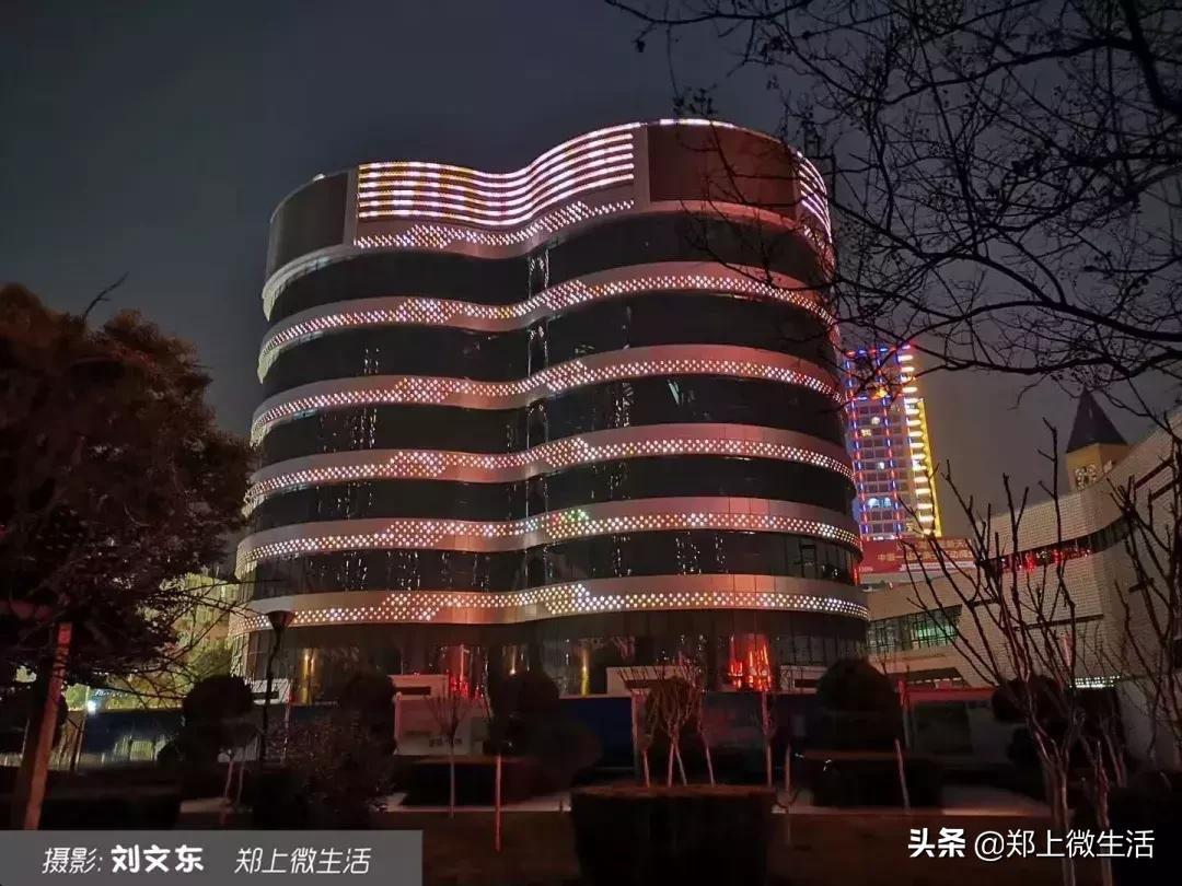 魅力小城夜景,魅力上街诗歌