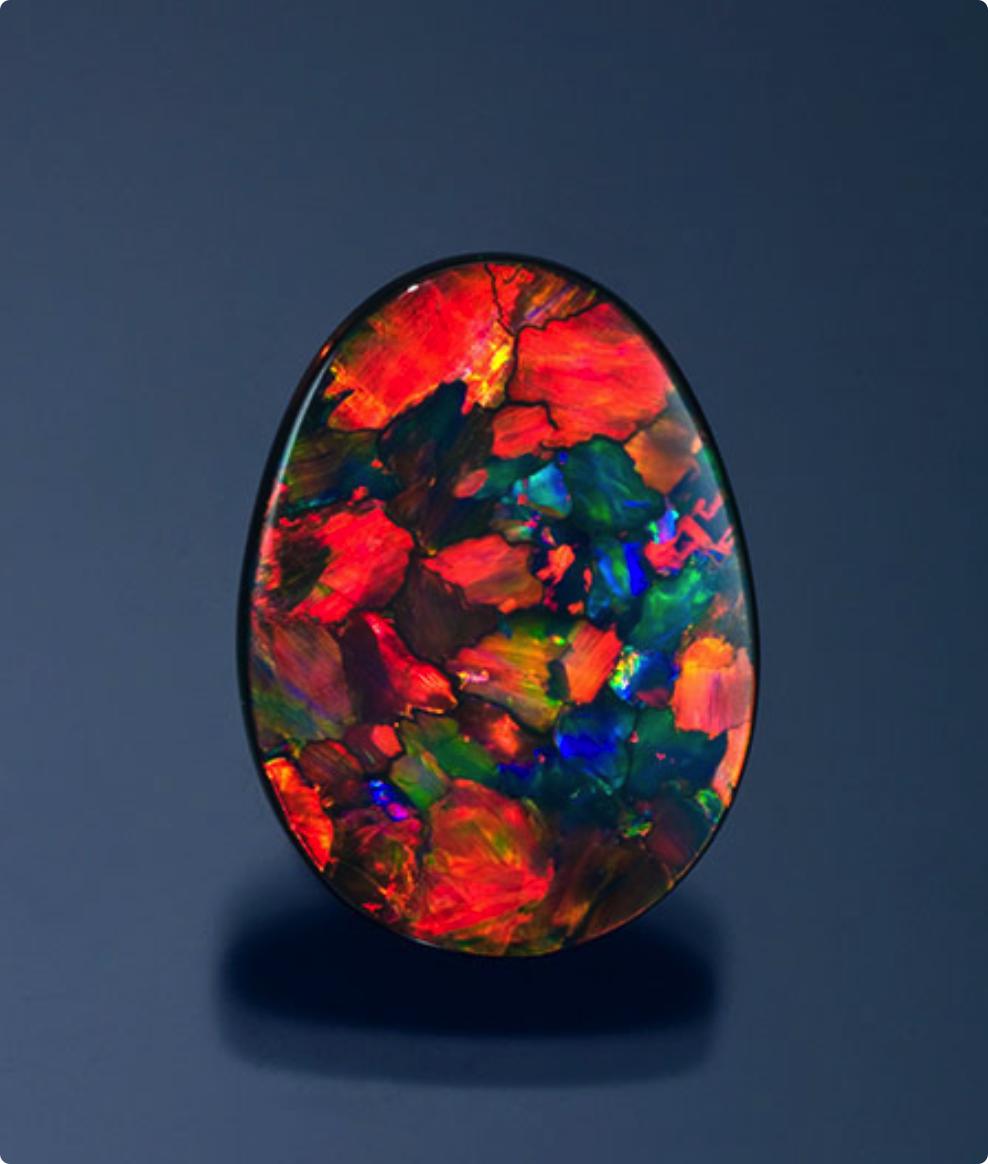 欧泊顶级珠宝图片,便宜又好看的天然宝石欧泊