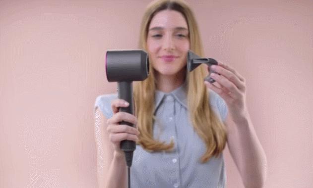 戴森防飞翘风嘴安装,戴森吹风机防飞翘风嘴总是旋转