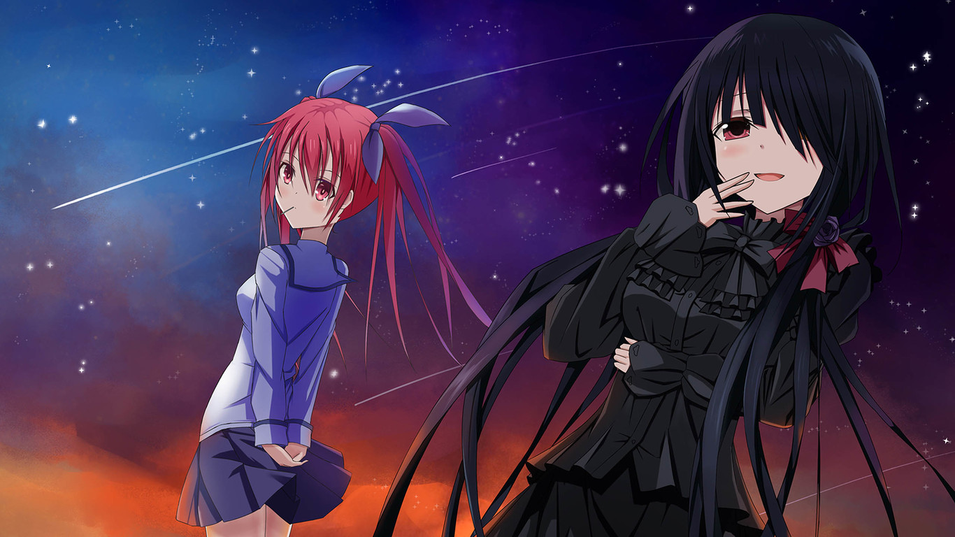 时崎狂三动漫美图壁纸,约会大作战狂三高清壁纸1080p