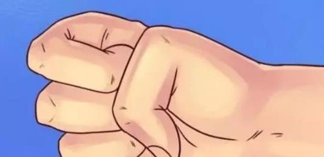 握拳性格心理测试,四种握拳姿势测试