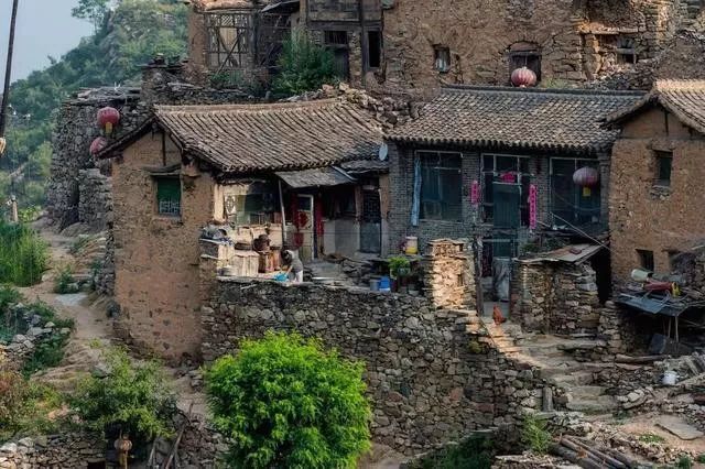 千年古村布达拉宫,太行山小布达拉宫