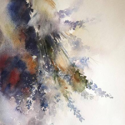 水彩表达情绪,水彩积极向上的画