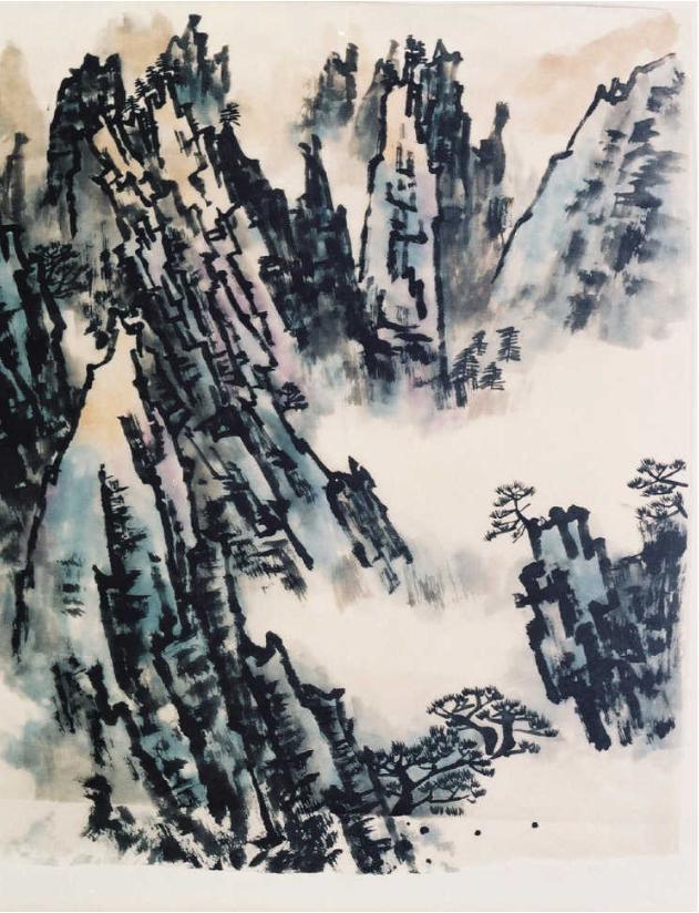 画山教程,学习画山的各种画法