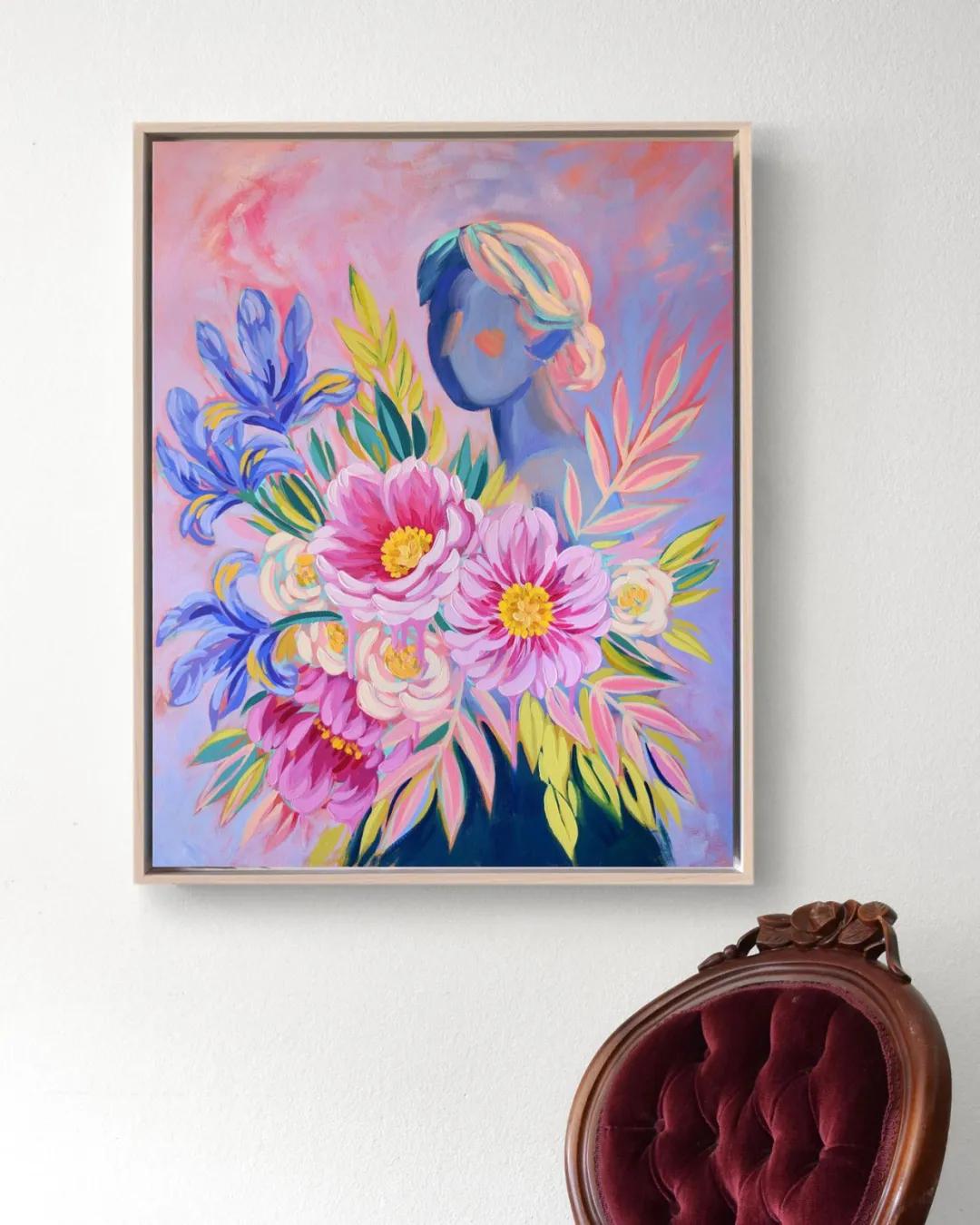 美术创意画幼儿丙烯平涂画,丙烯平涂的正确方法图解