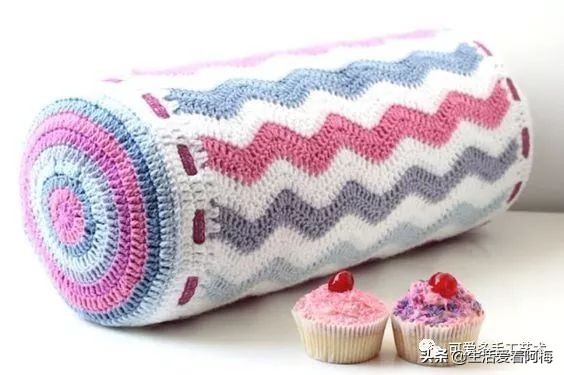独一无二的抱枕套钩织教程,枕头套毛线钩织教程视频