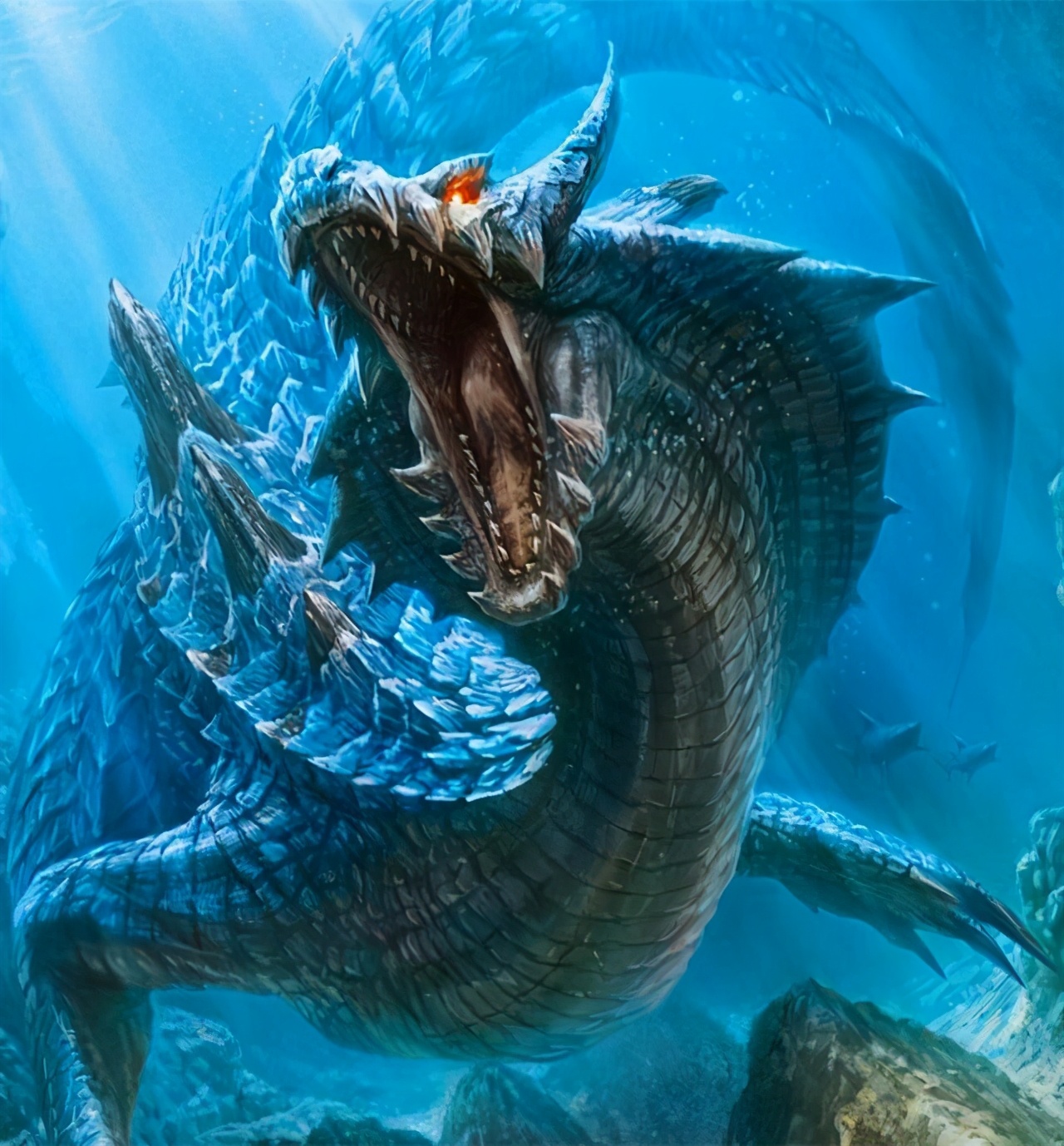 山海经四大神龙之谜,山海经中的奇形怪物