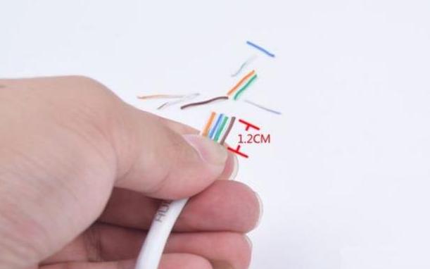 网线水晶头接法568a和568b的区别,网线水晶头制作接法