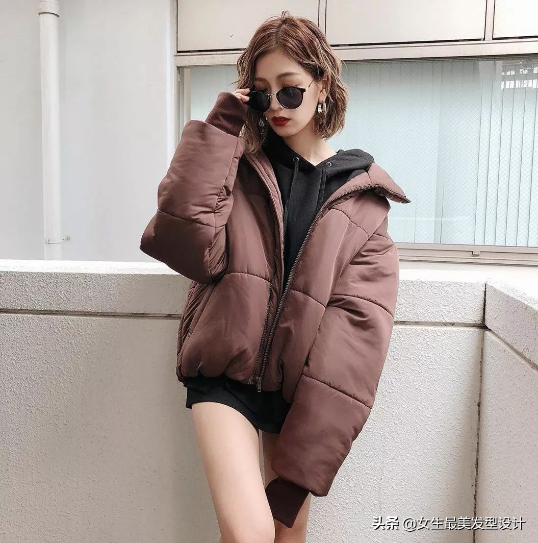 烫短卷发教程自己烫,烫个什么卷发好看又简单