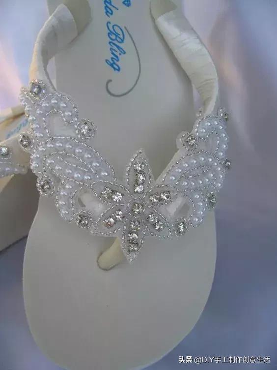 人字拖改造一下秒变时尚潮流风,穿人字拖也可以很高级