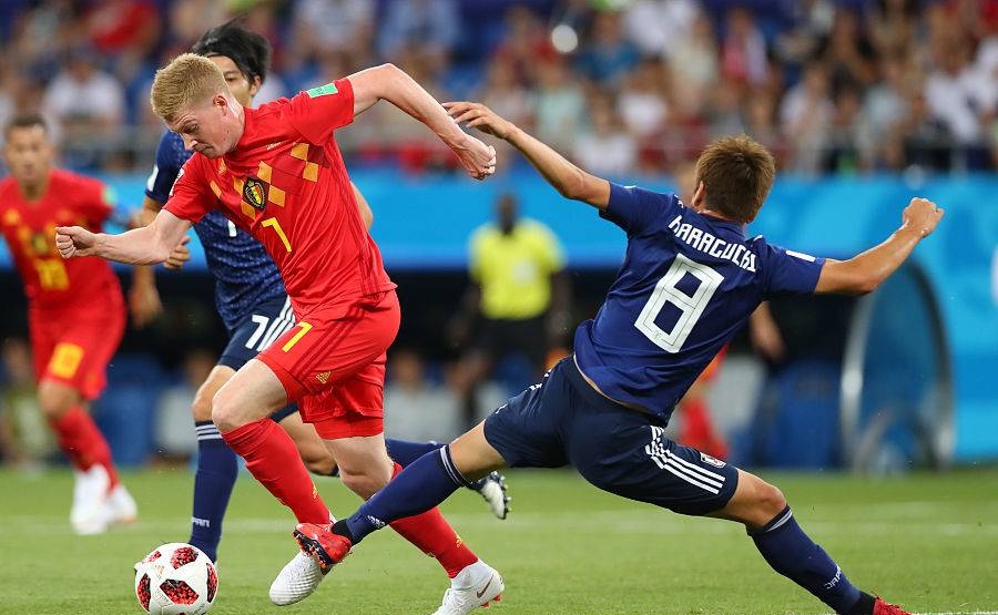 日本男足vs比利时纪录片,亚洲足球的巅峰日本vs比利时