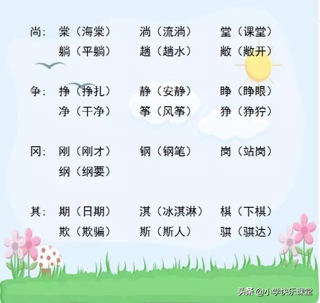 小学语文顺口溜识字,小学语文顺口溜汇总