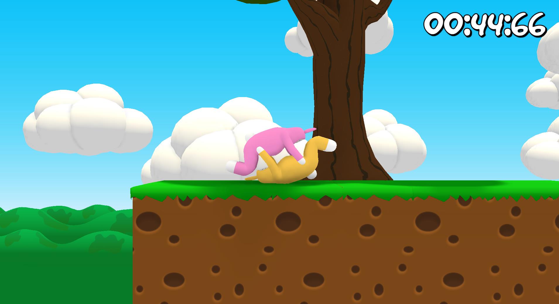 超级兔子人双人搞笑闯关游戏玩法,超级兔子人超魔性搞笑沙雕游戏