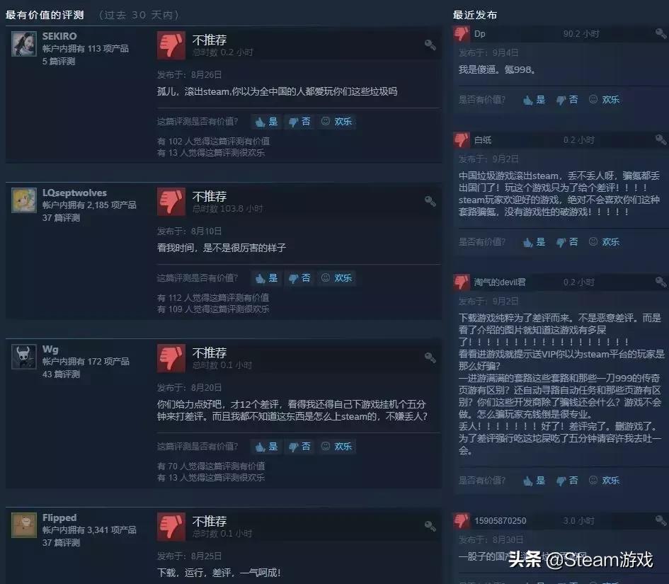 steam上深受外国人喜欢的国产游戏,国产游戏steam有好评如潮的游戏吗
