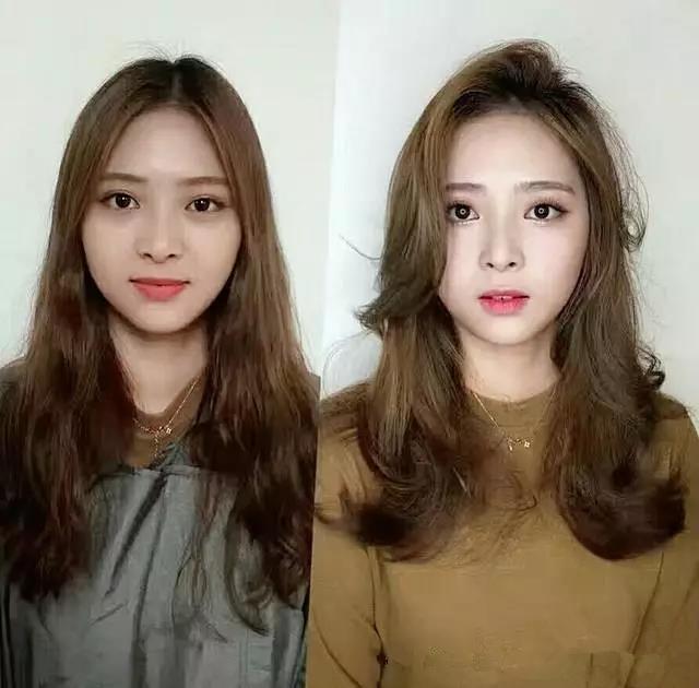 本命脸型发型图片,不挑脸型可以提高颜值的发型