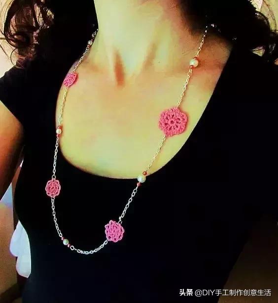 简单手工钩针diy小饰品,diy手工制作毛线钩针