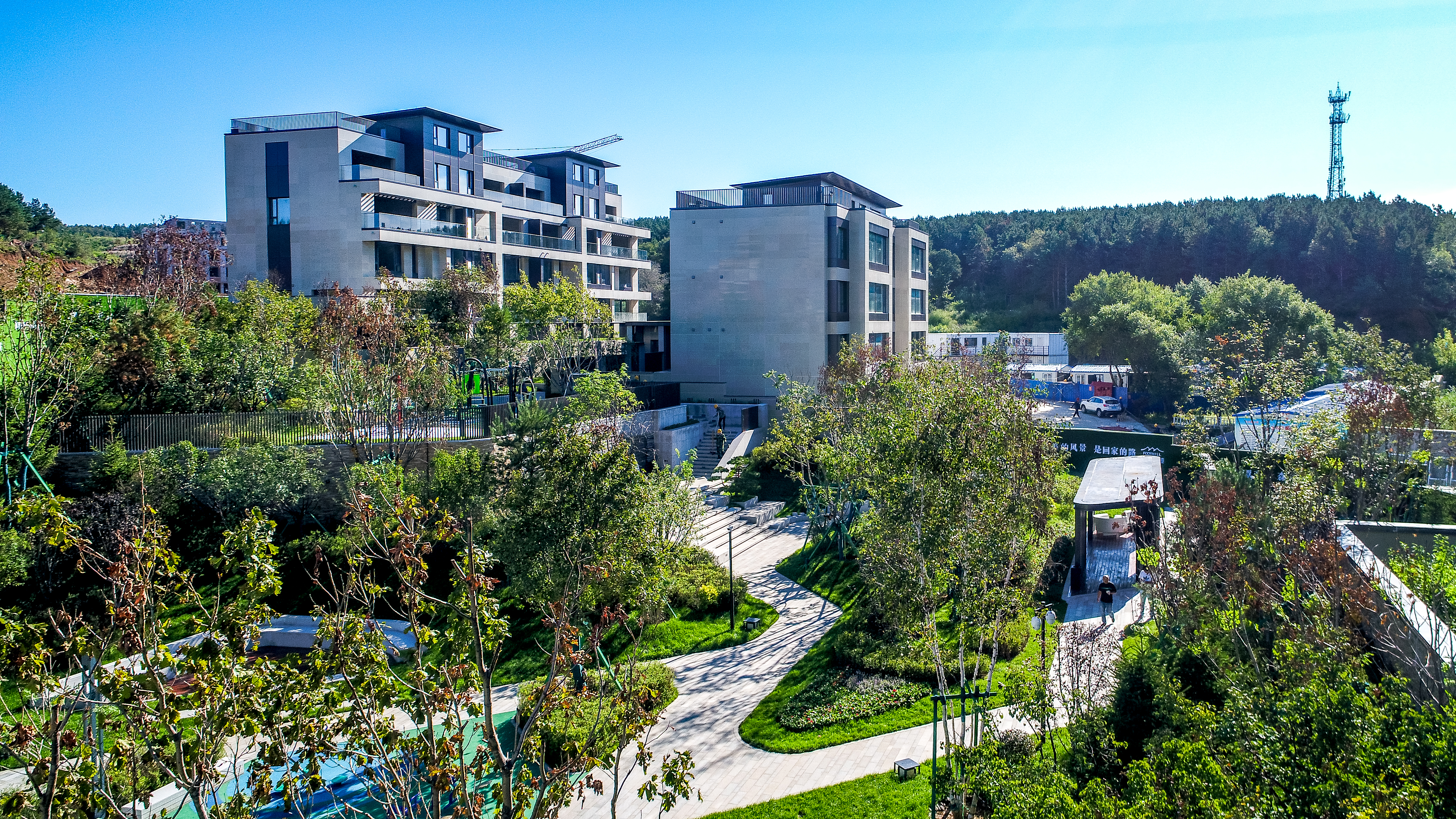 净月山别墅独栋样板间,净月山独栋900平