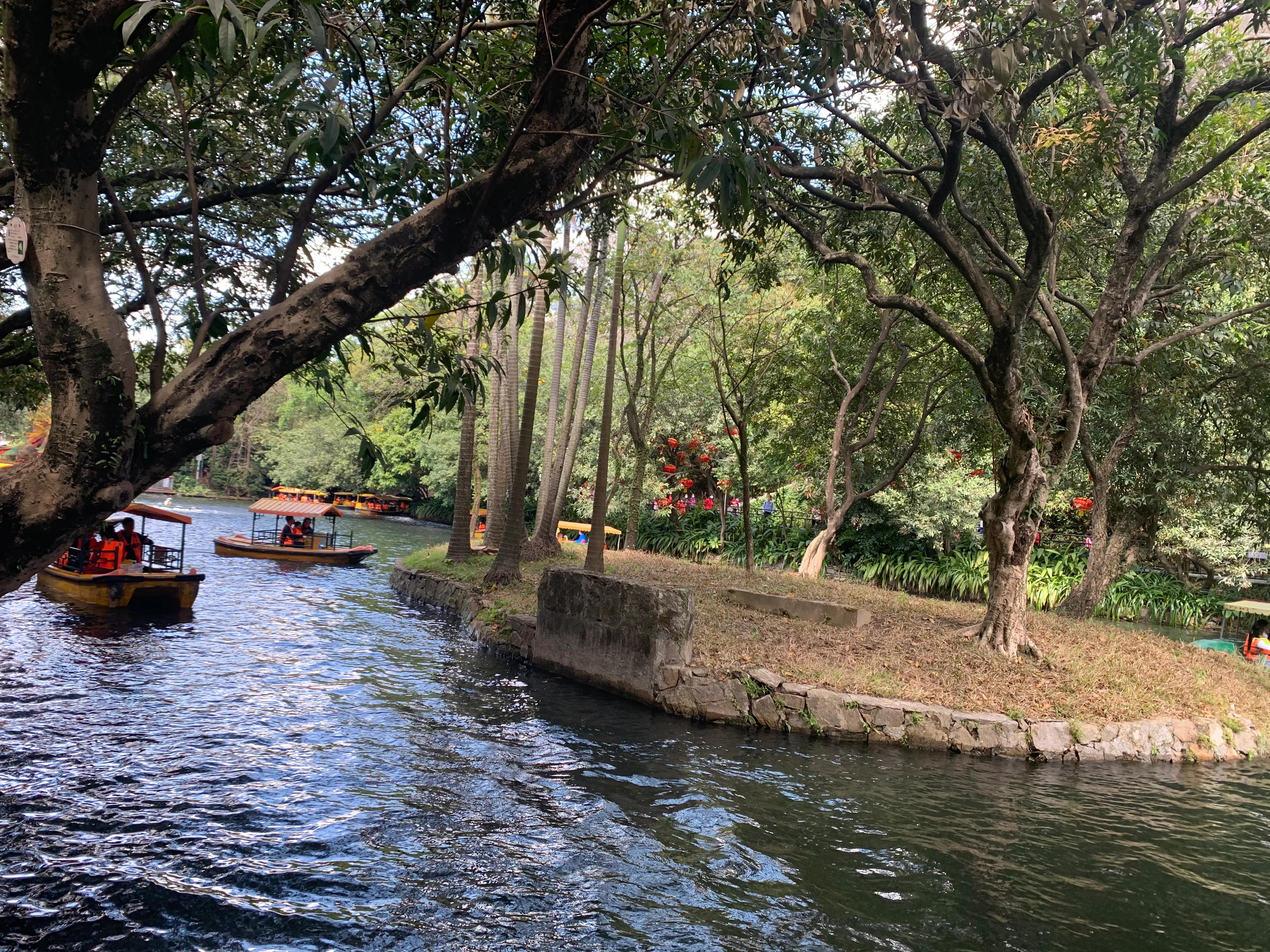 春节期间的越秀公园,越秀区元旦游玩
