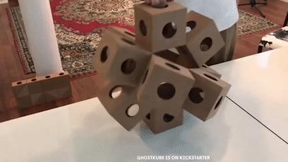 用折纸做多变魔方,用折纸叠的变形魔方