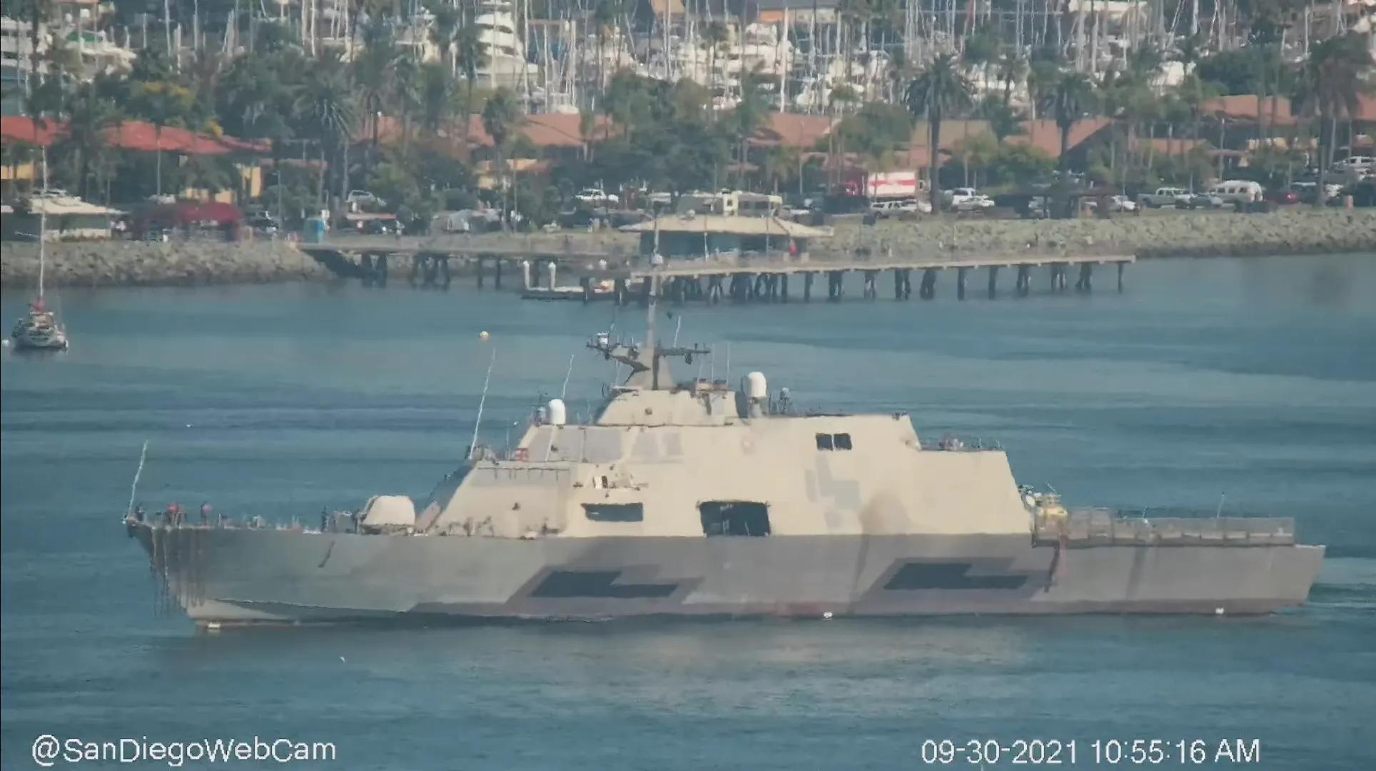 “自由号”濒海战斗舰退役,金玉其外的科幻舰,花拳绣腿的战斗力