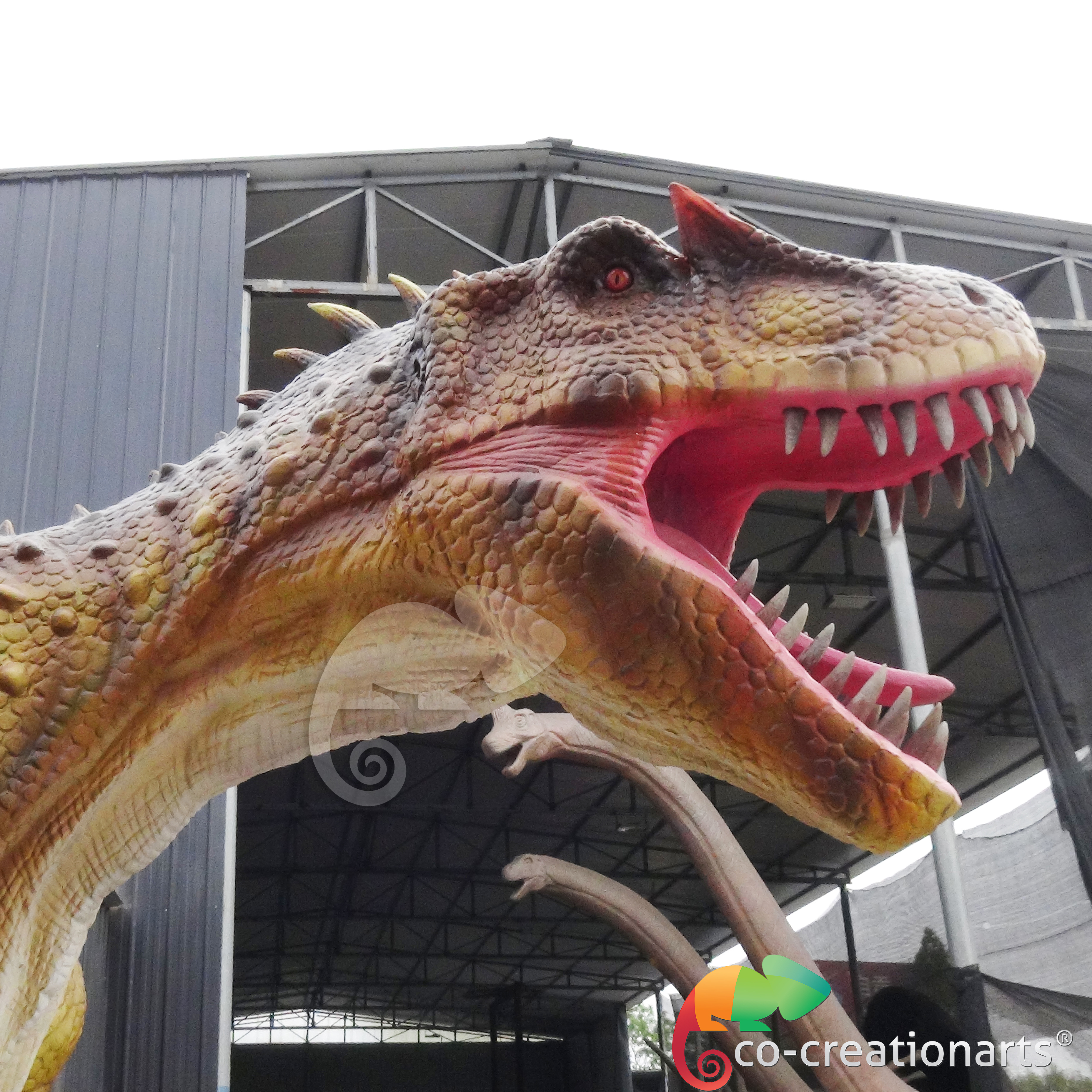 恐龙模型仿真会动,国外仿真恐龙可动模型