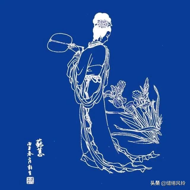 青花瓷花纹图案欣赏,青花雕瓷图片欣赏