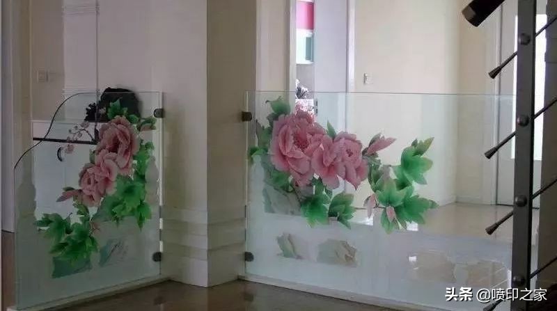 手工玻璃喷绘,橱窗玻璃喷绘