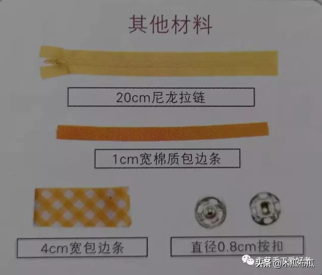 手工布艺钱包卡包2.0超级简单,布艺双层钱包的做法视频