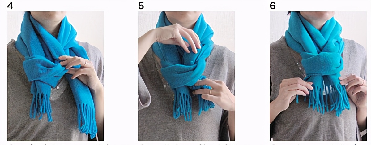 跟上流行必学的15种秋冬围巾系法！天天系出不一样的围巾