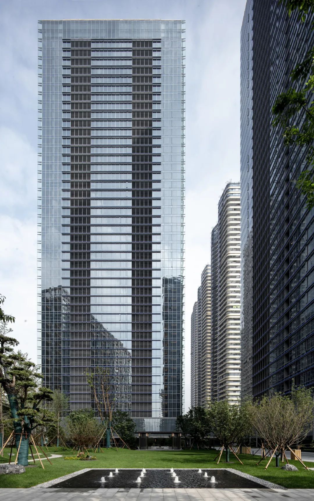 奥体天际线夜景,奥体中心城市天际线