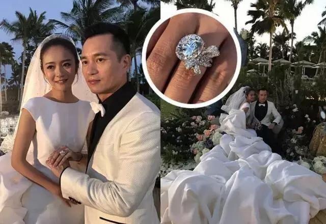 韩庚和卢靖姗结婚礼服,韩庚卢靖姗婚戒珠宝价曝光